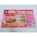 Plastic Three Sides Sealed Bag For Frozen Food